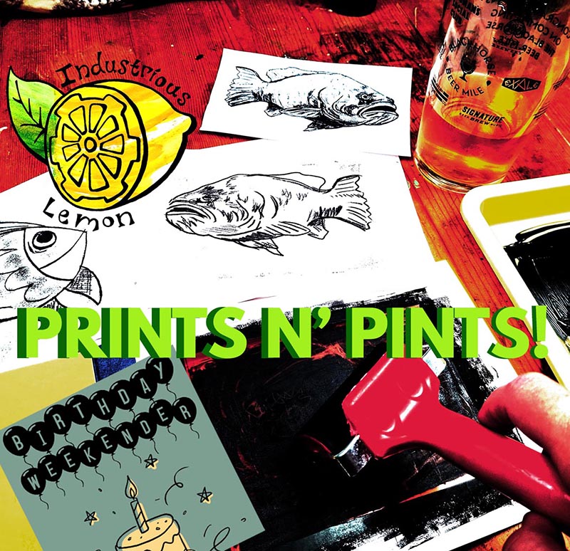 Prints N' Pints <br>William the Fourth - 2nd Aug